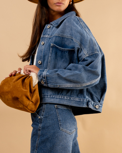 Veste oversize jean