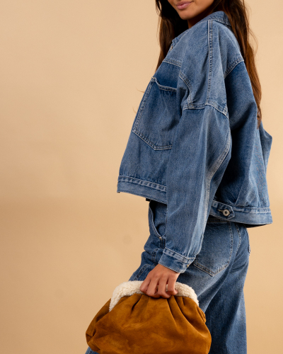 Veste oversize jean