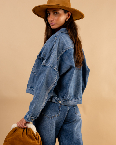 Veste oversize jean