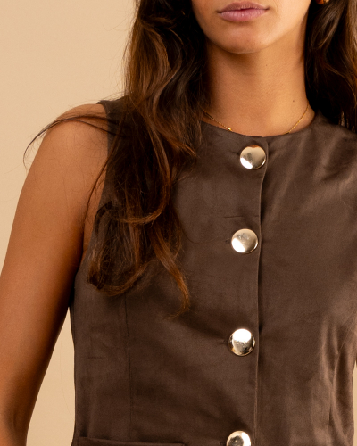 Gilet boutons Sierra