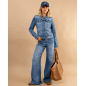 Veste jean brut