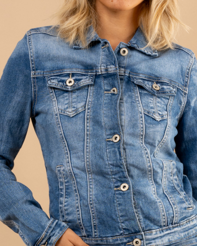 Veste jean brut