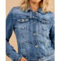 Veste jean brut