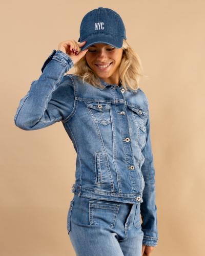Veste jean brut