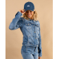 Veste jean brut