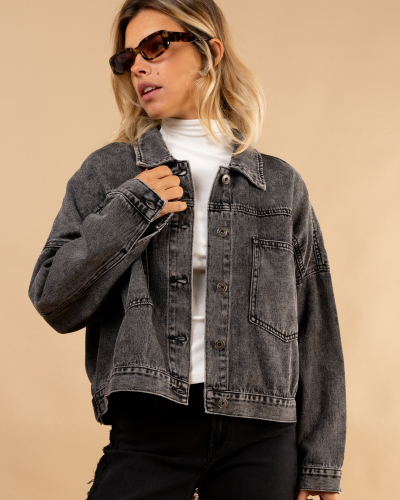 Veste oversize jean