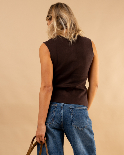 Gilet boutons