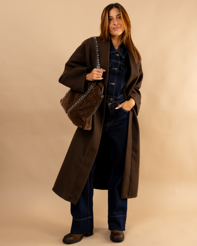 Veste oversize poches