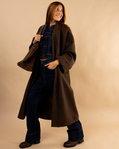 Veste oversize poches