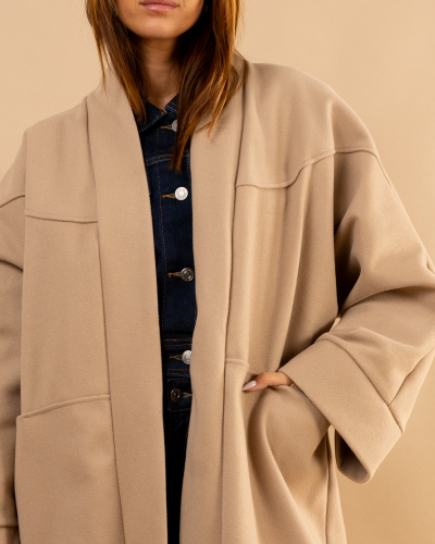 Veste oversize poches