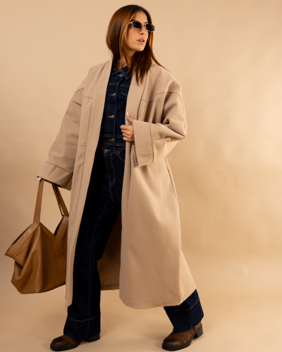 Veste oversize poches