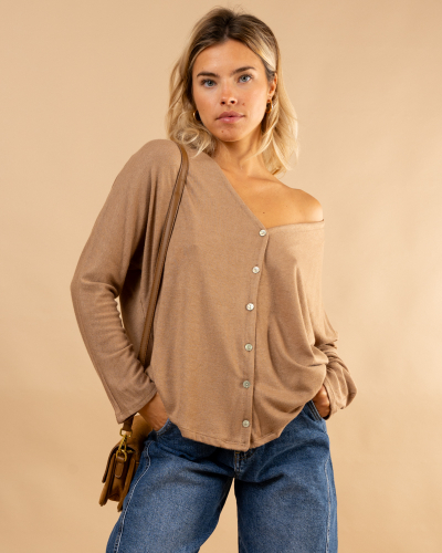 Gilet boutons