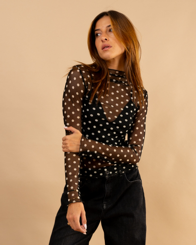 Top resille pois