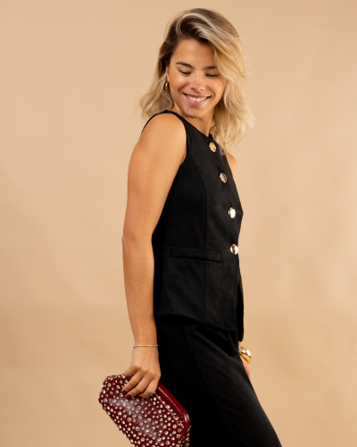 Gilet boutons Sierra