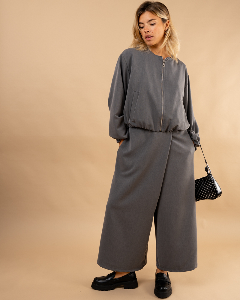 Pantalon effet jupe Tina