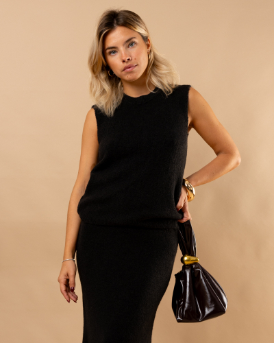 Pull cœur mohair