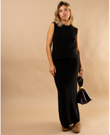 Jupe longue mohair