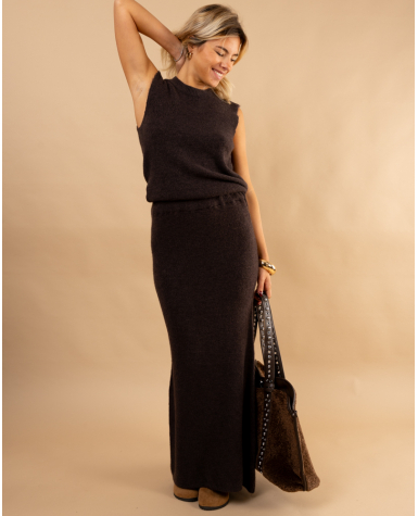 Jupe longue mohair
