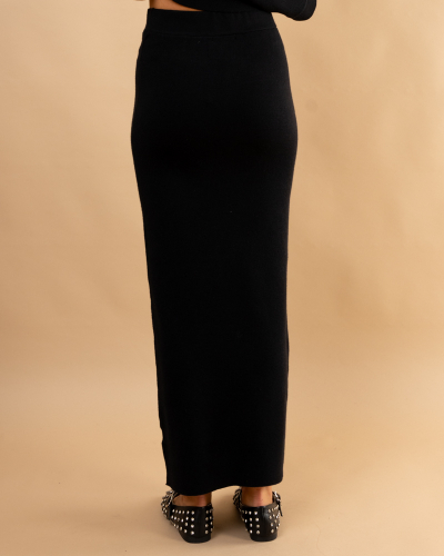 Jupe longue maille
