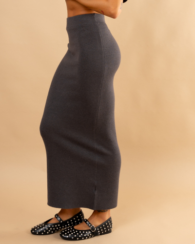 Jupe longue maille