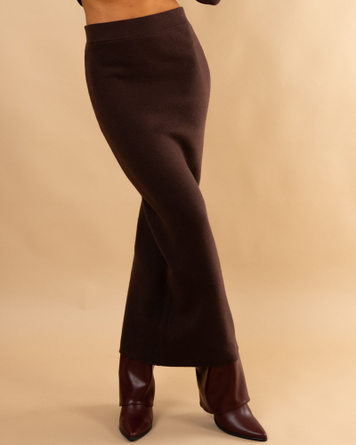 Jupe longue maille