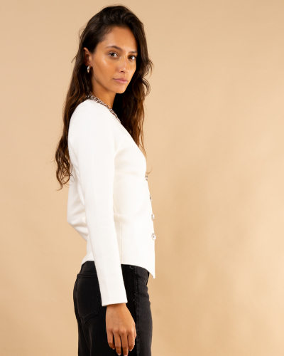 Gilet boutons