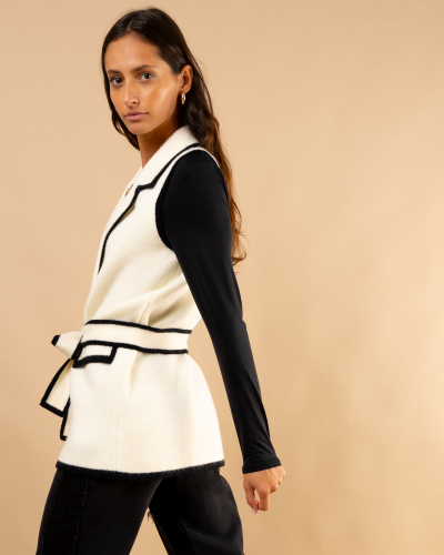 Gilet bicolore