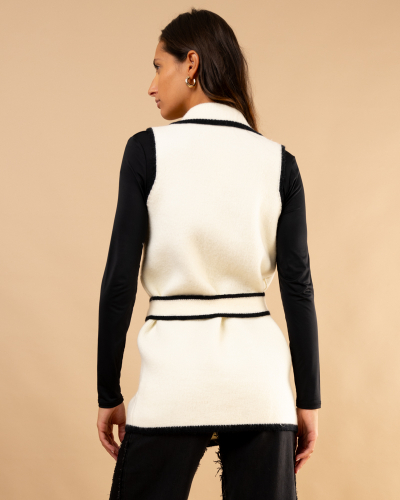 Gilet bicolore