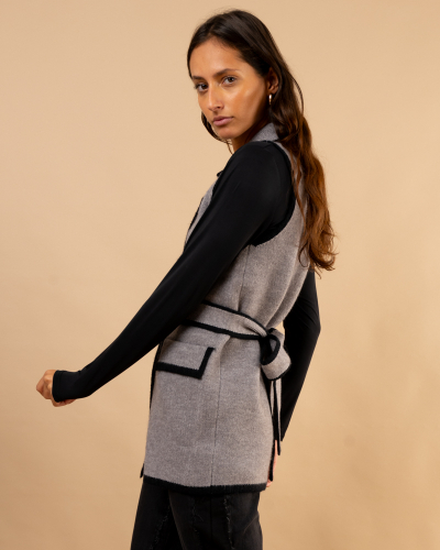 Gilet bicolore
