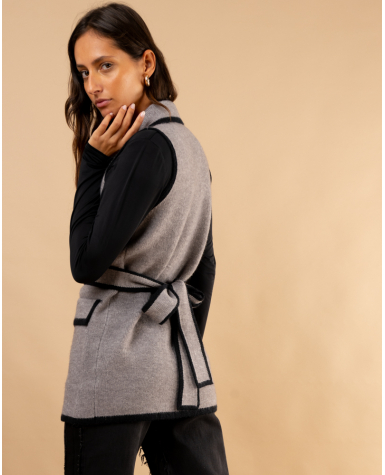 Gilet bicolore