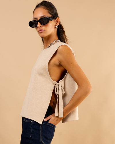 Gilet noeuds côtés