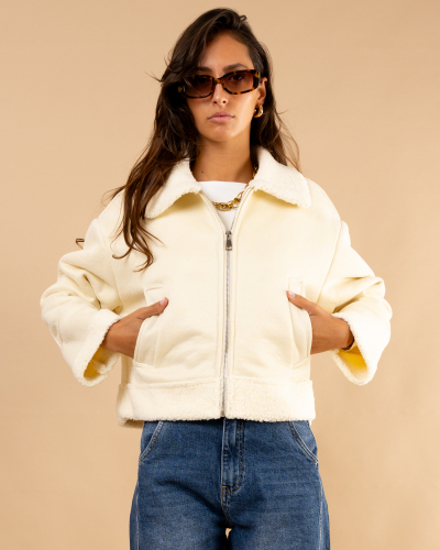 Veste bi matiere