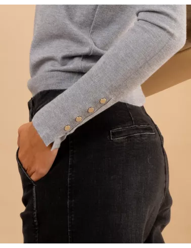Pull col rond
