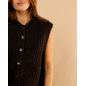 Gilet grosse maille