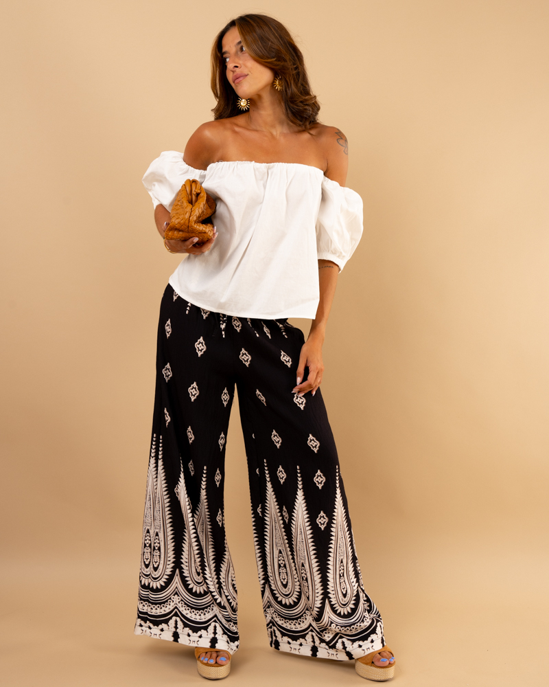 Pantalon imprimé