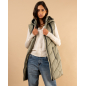 Doudoune longue sans manches