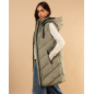 Doudoune longue sans manches