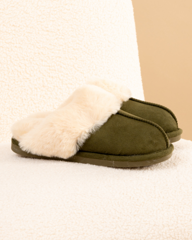 Chaussons fourrés