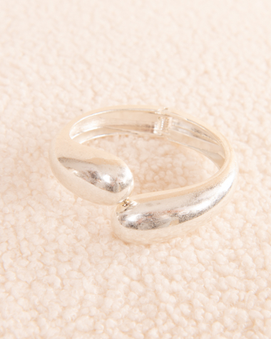 Bracelet croisé plein