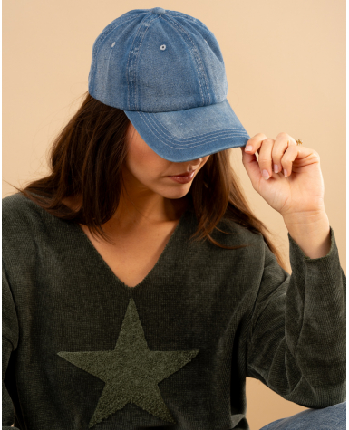 Casquette jean
