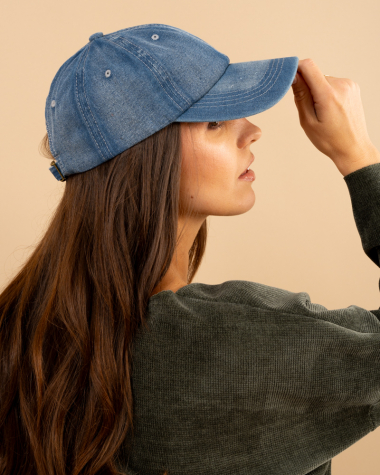 Casquette jean