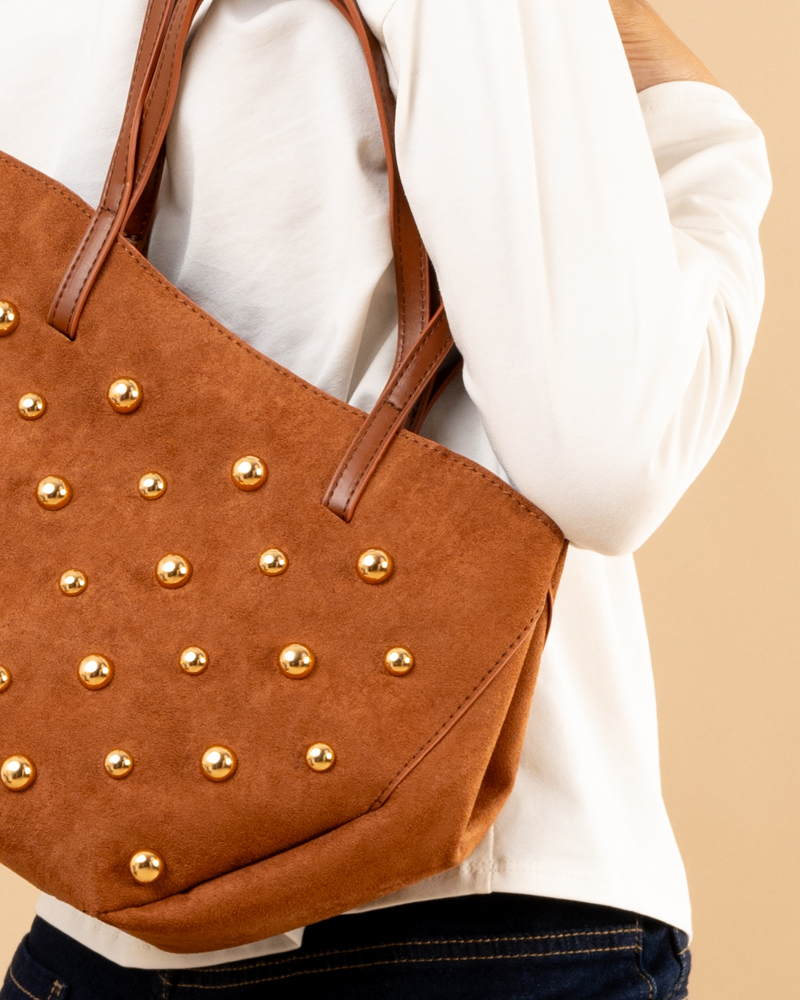 Sac suédine boules Sac suédine boules