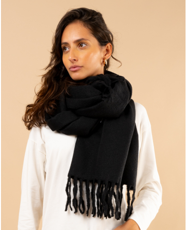 Echarpe franges