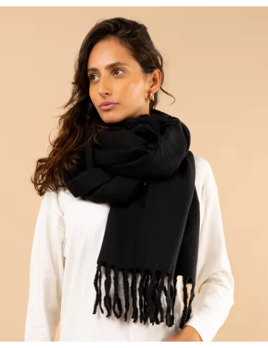 Echarpe franges