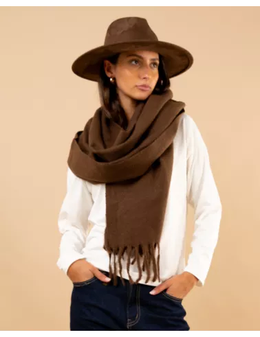 Echarpe franges