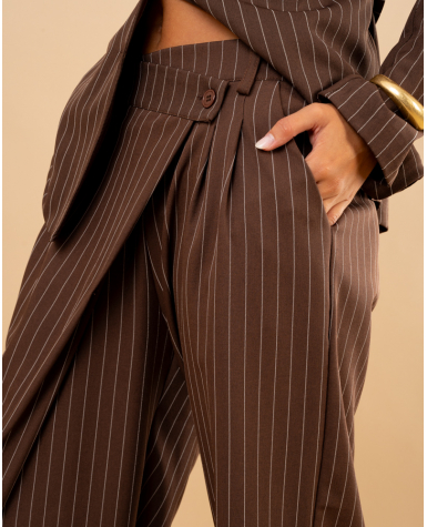 Pantalon rayures blake