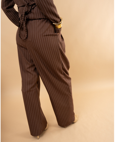 Pantalon rayures blake