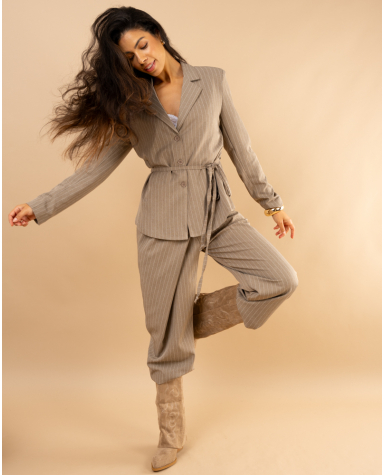 Pantalon rayures blake