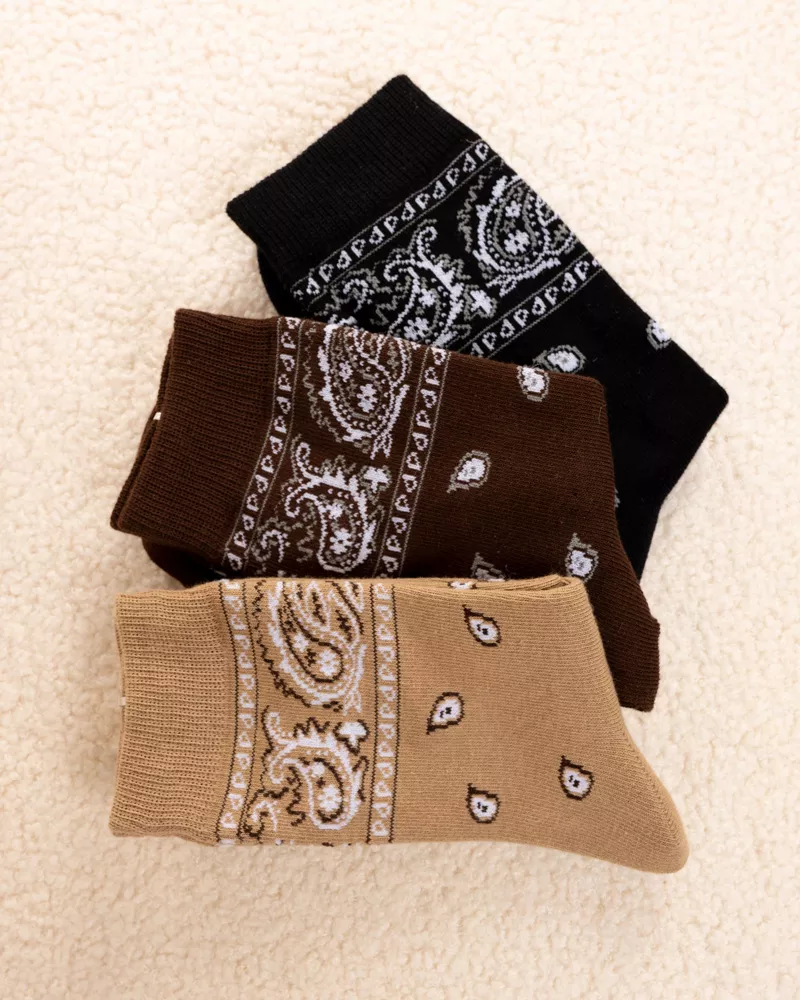 Chaussettes bandana