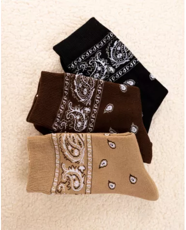 Chaussettes bandana